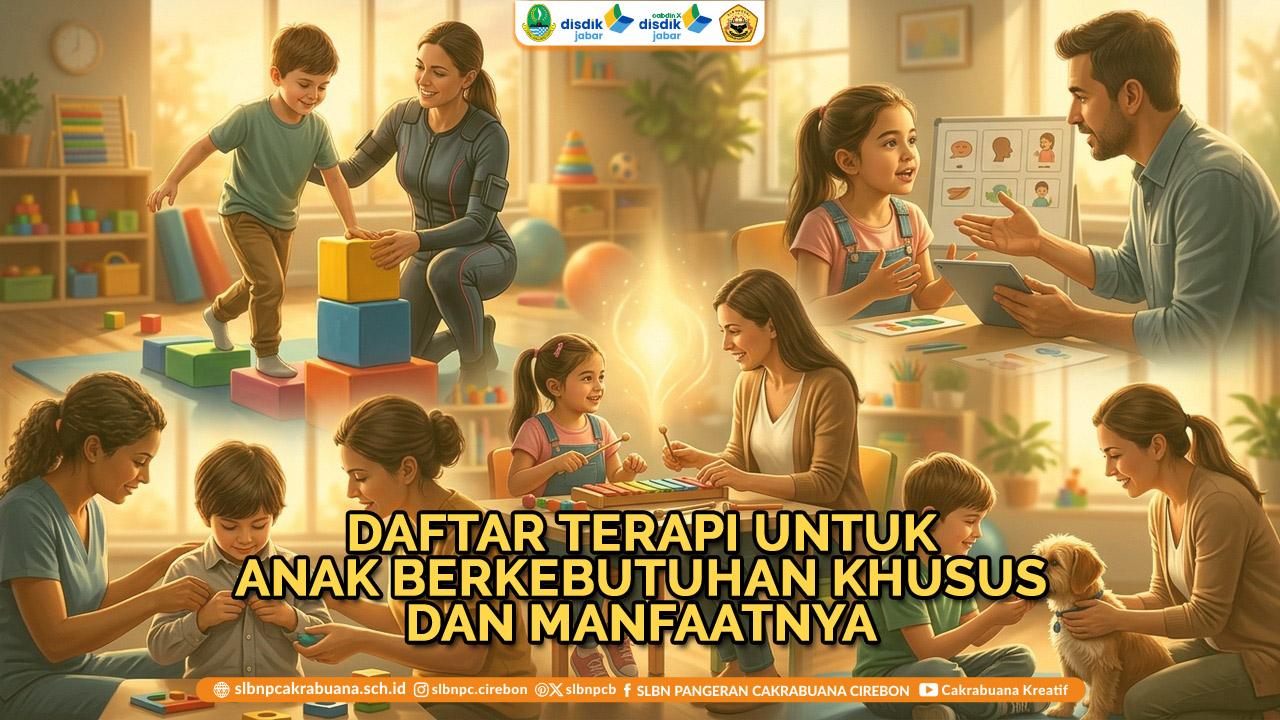 daftar terapi untuk anak berkebutuhan khusus dan manfaatnya