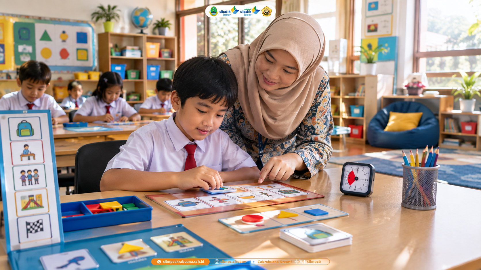 cara membangun rutinitas belajar yang nyaman bagi anak autis